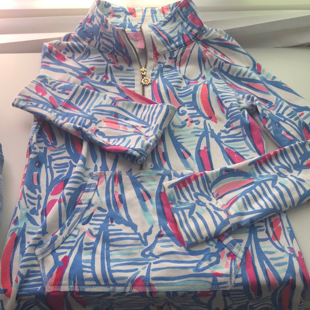 Lily Pulitzer quarter zip